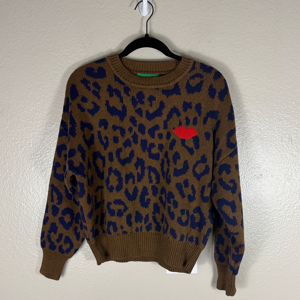Clare V. Pablo Cat Sweater Leopard - Picture 5 of 9